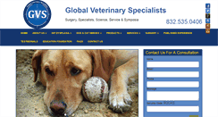 Desktop Screenshot of globalvetspecialists.org
